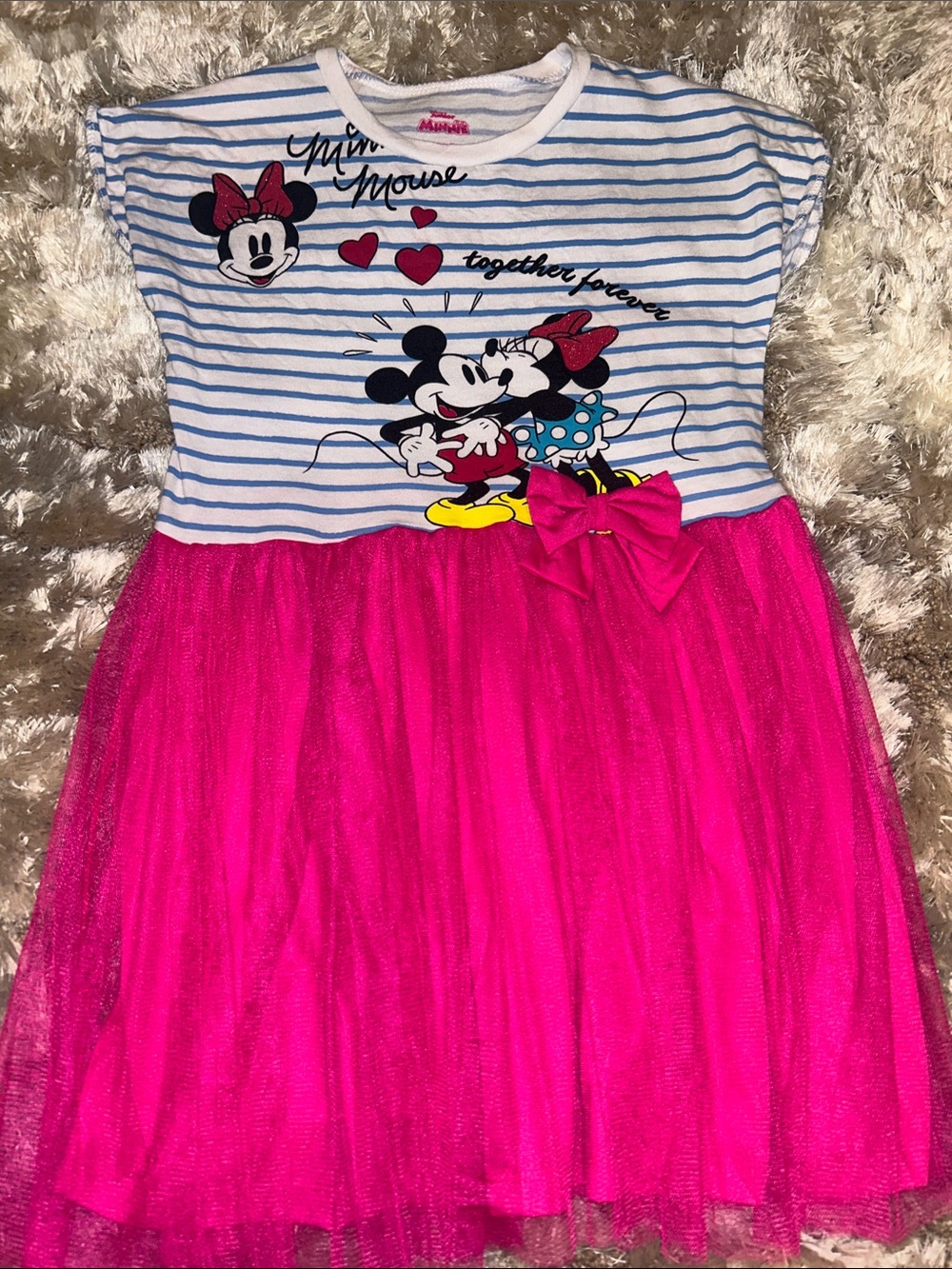 Disney Girls' Mickey & Minnie Dress